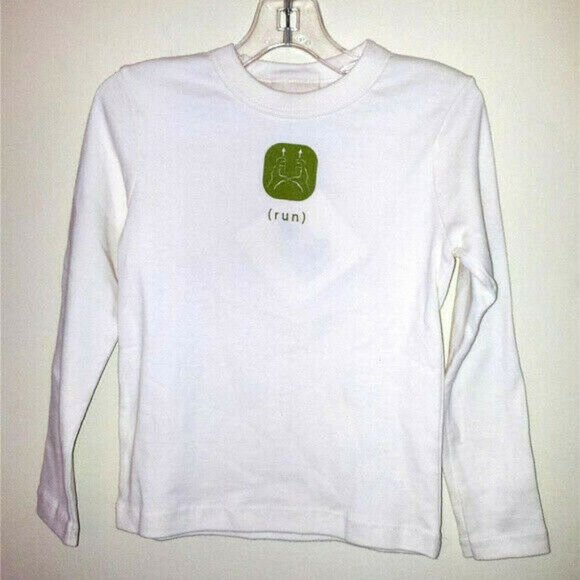 KIDS Shirt Sign Language 100% Organic NWT Speak - Picture 6 of 11